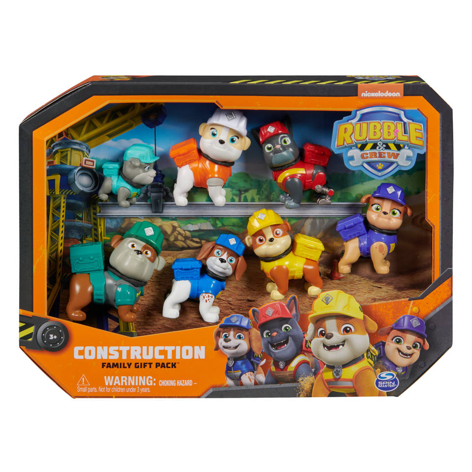 Paw Patrol - Rubble en Crew Basic Vehicles, Mix