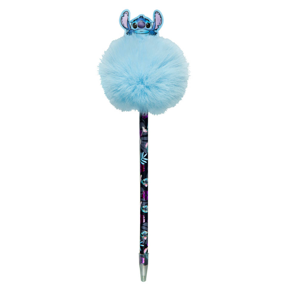 Stitch balpen met pompom