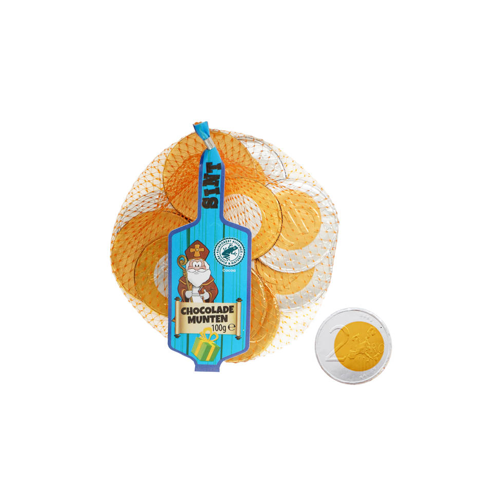 Chocolade munten - 100 gram Main Image