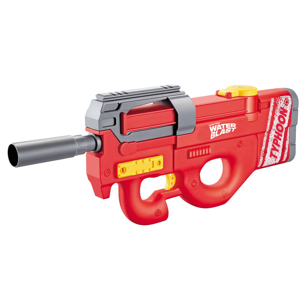 WaterBlast Typhoon elektrisch waterpistool - rood