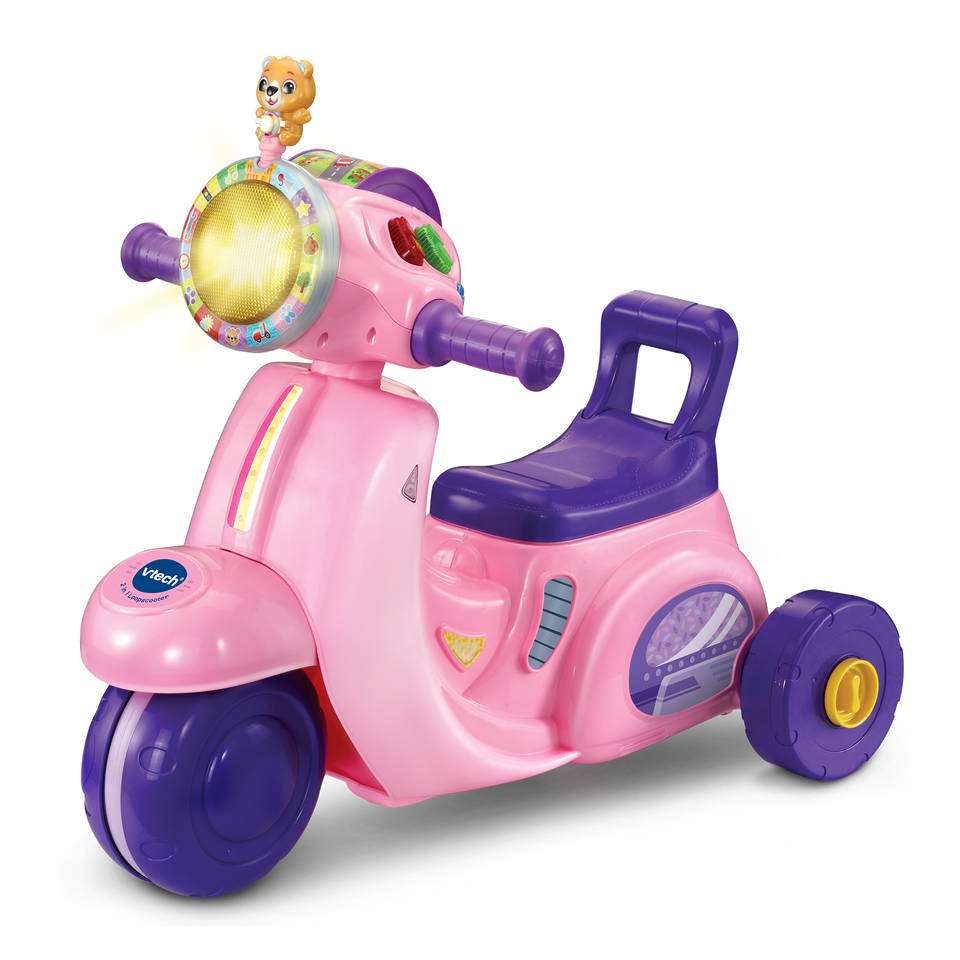 VTech Baby 2-in-1 loopscooter - roze Main Image
