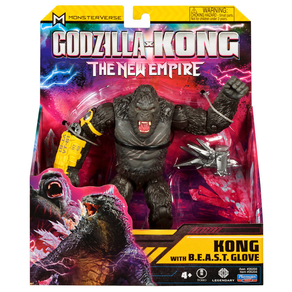 Godzilla x Kong The New Empire Kong met BEAST Glove actiefiguur