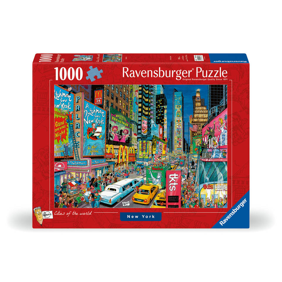 Ravensburger Cities of the World puzzel New York - 1000 stukjes