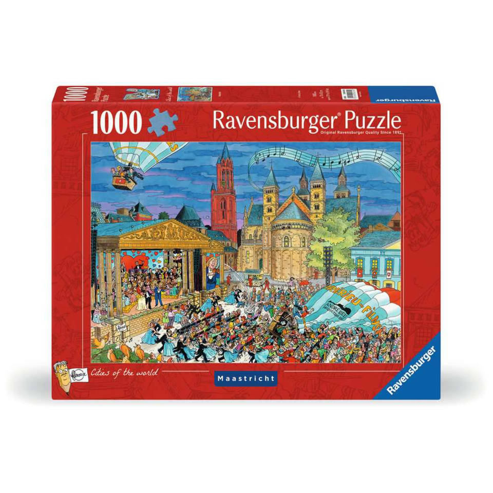Ravensburger Cities of the World puzzel Maastricht - 1000 stukjes