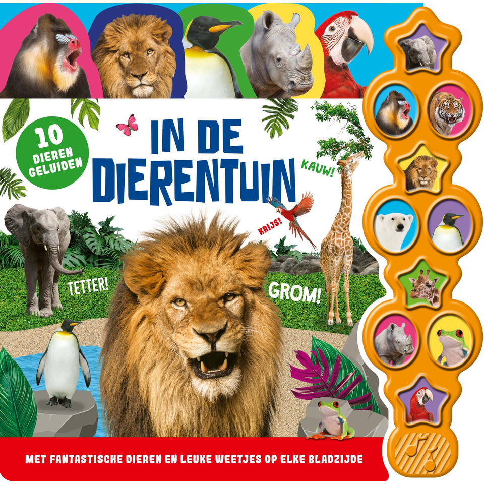 Geluidenboek in de dierentuin