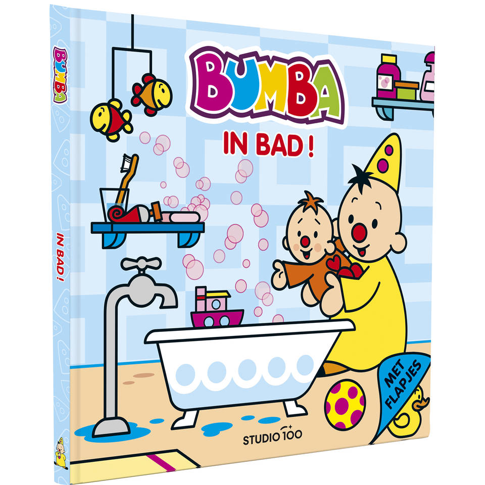 Bumba kartonboek In bad