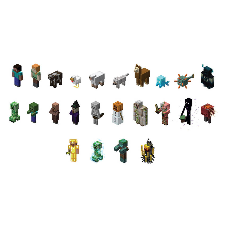 Minecraft Toppeez blind bag 3D verzamelfiguur