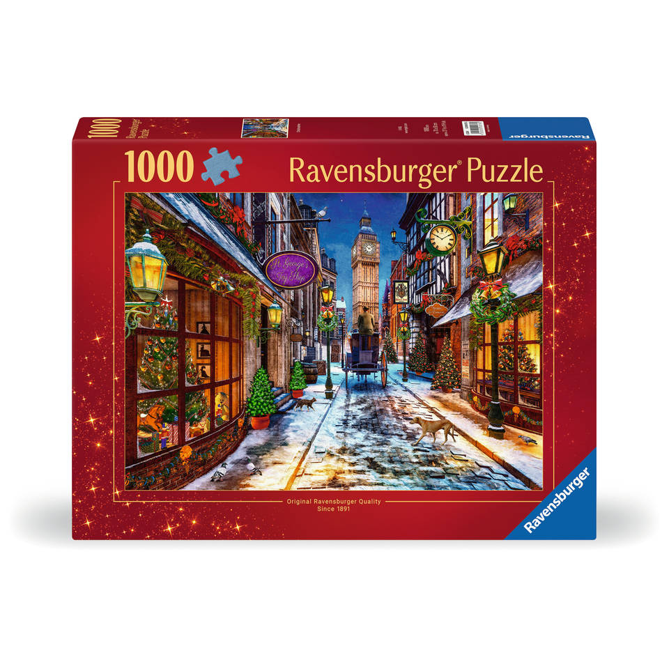 Ravensburger puzzel Kerstavond - 1000 stukjes Main Image