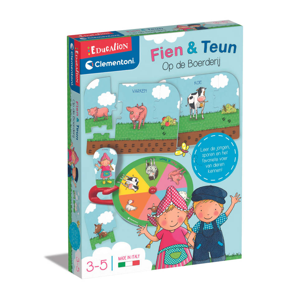 Fien & Teun op de boerderij