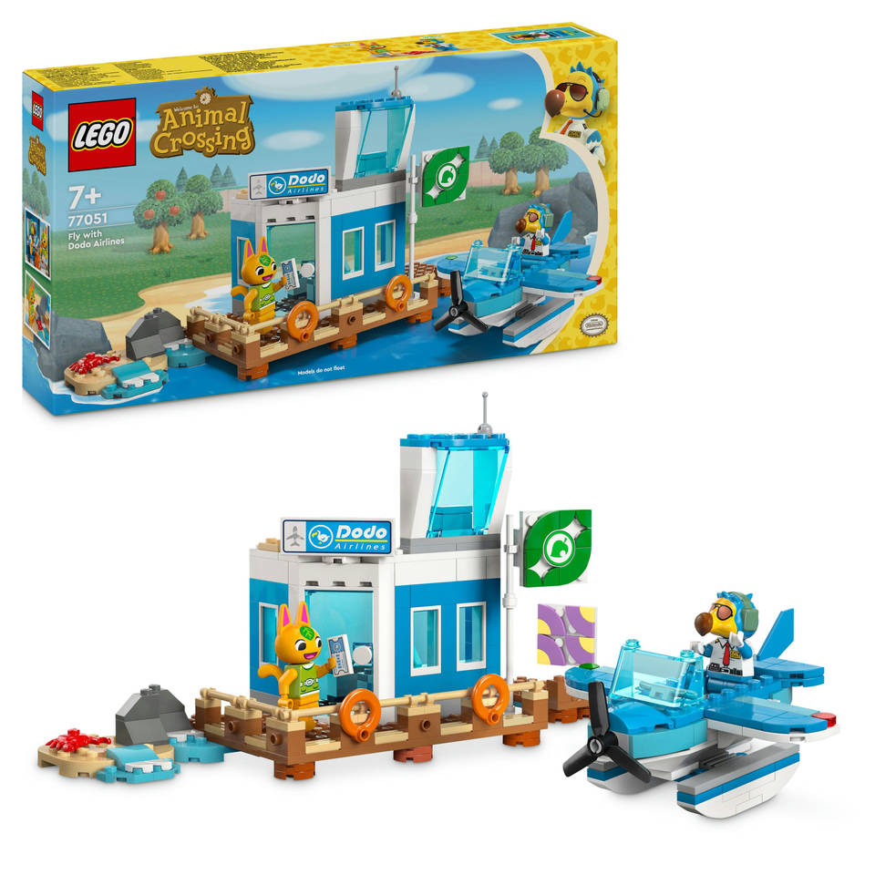 LEGO Animal Crossing vlieg met Dodo Airlines 77051