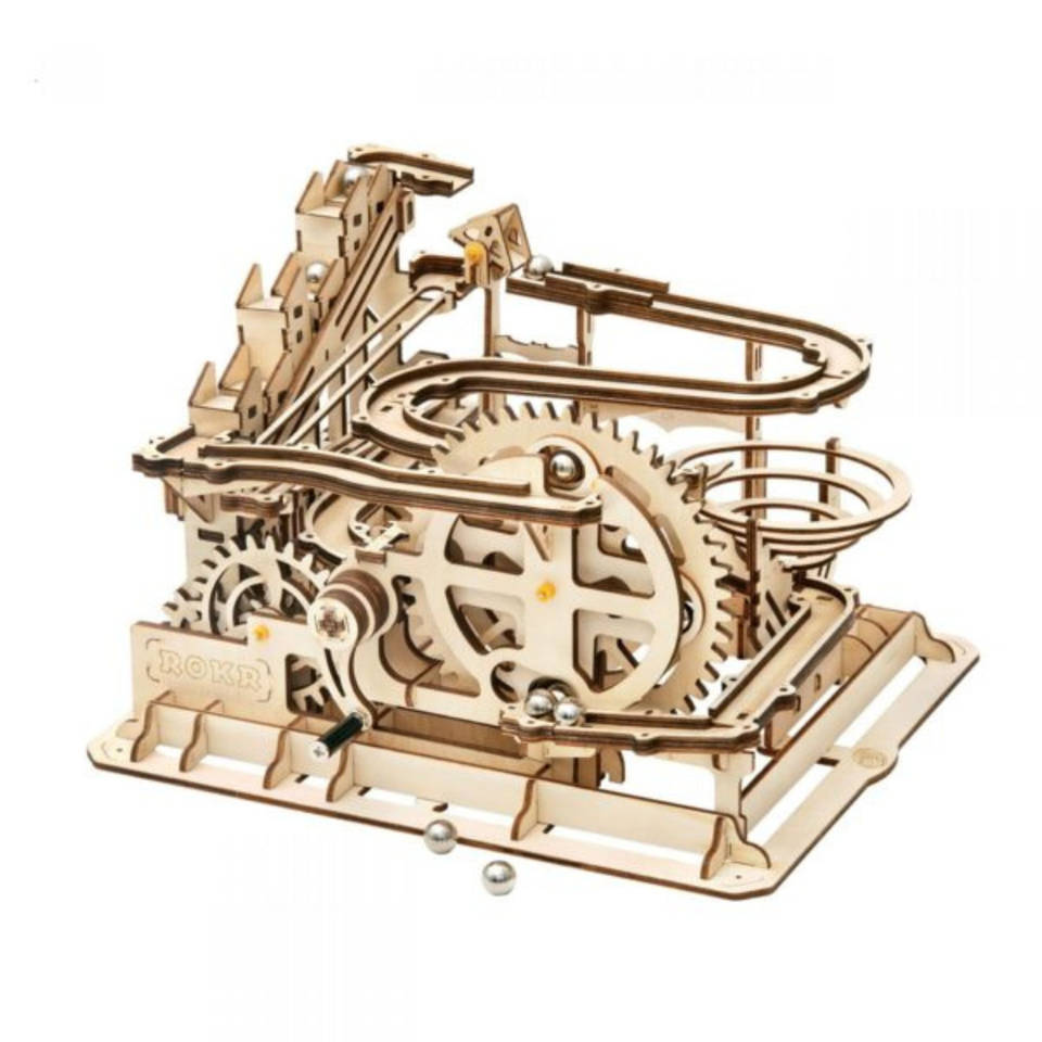 Robotime Marble Run 3D houten knikkerbaan