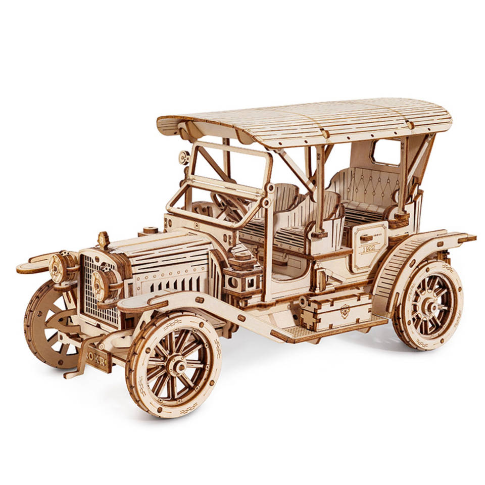 Robotime ROKR 3D houten klassieke auto