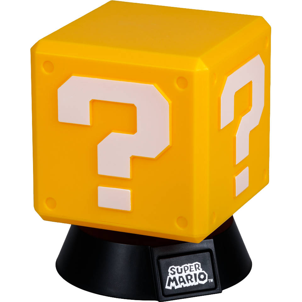 Super Mario vraagtekenblok 3D nachtlamp Main Image