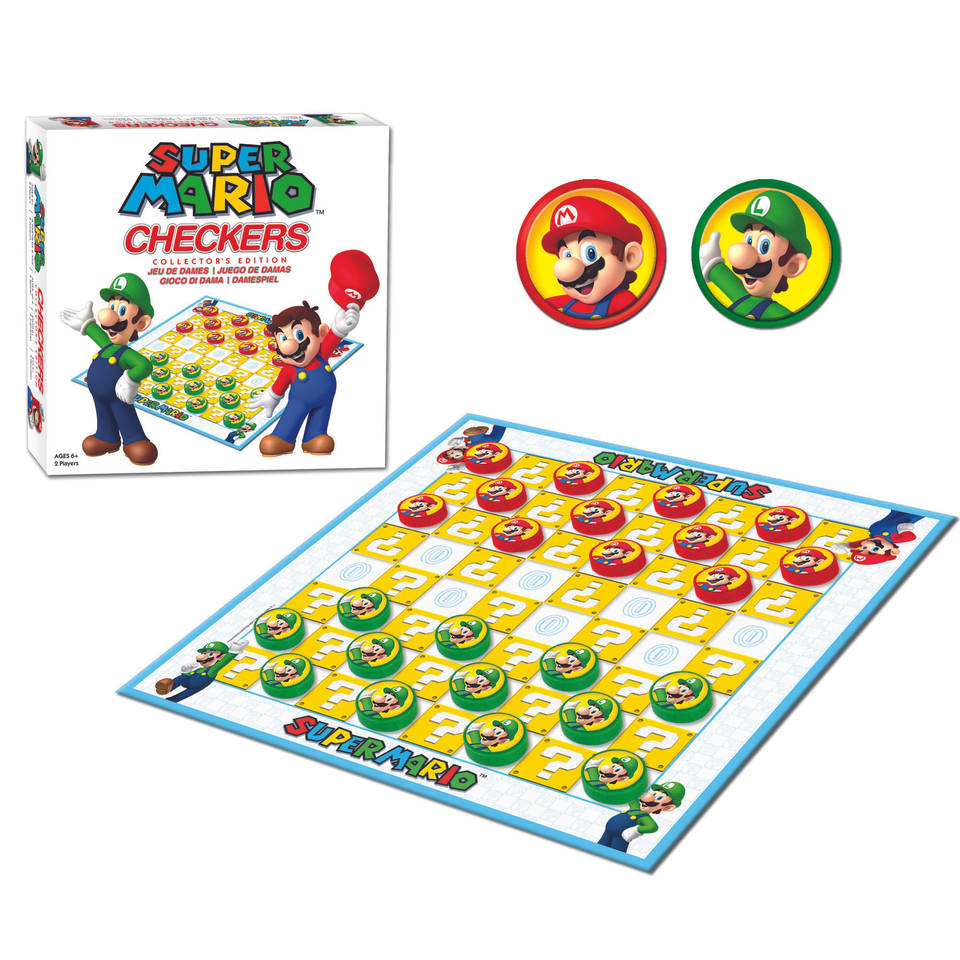 Super Mario Checkers