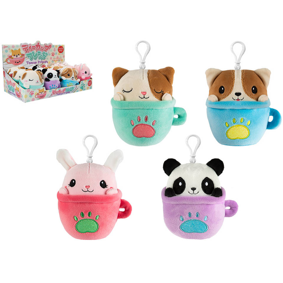 Teacup vriendjes knuffel - 10 cm