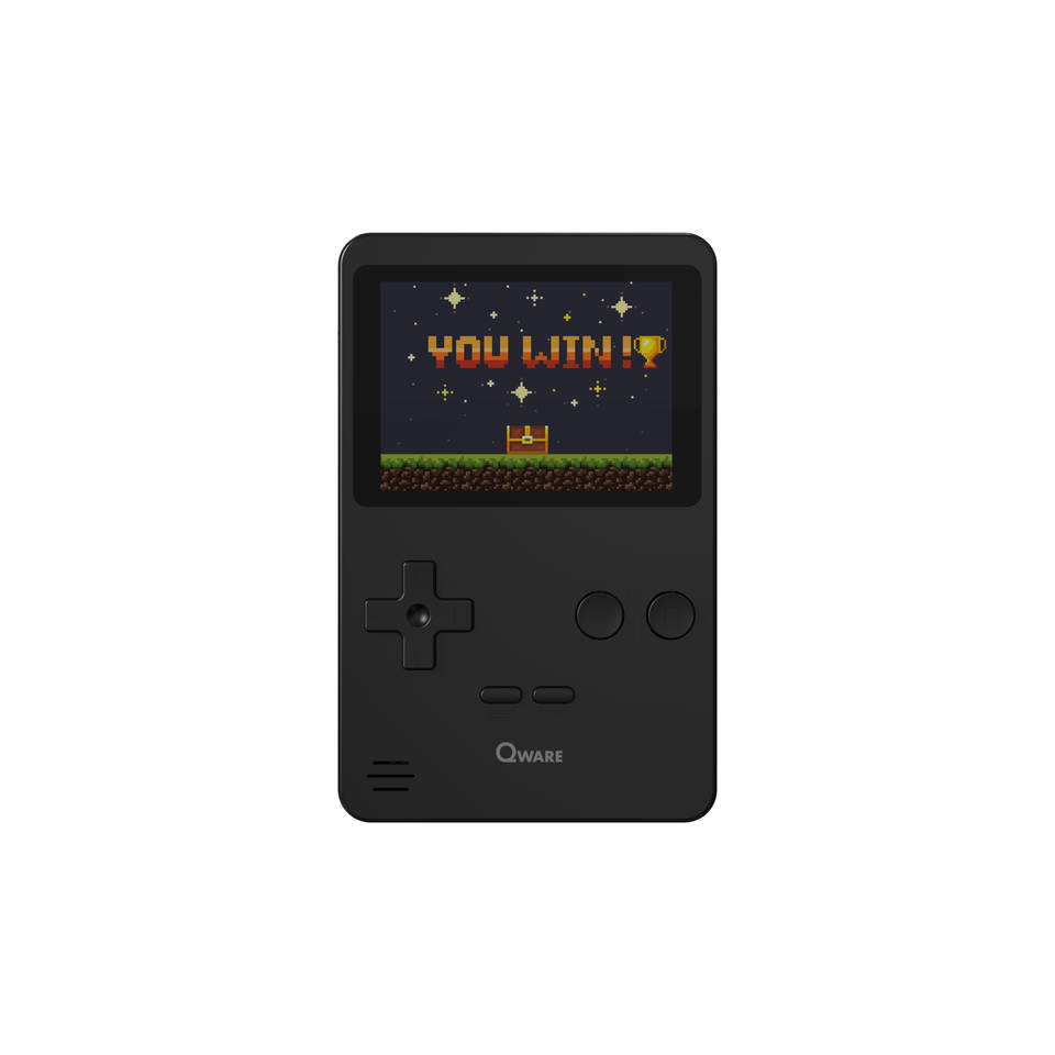 Qware Retro Gamer - zwart