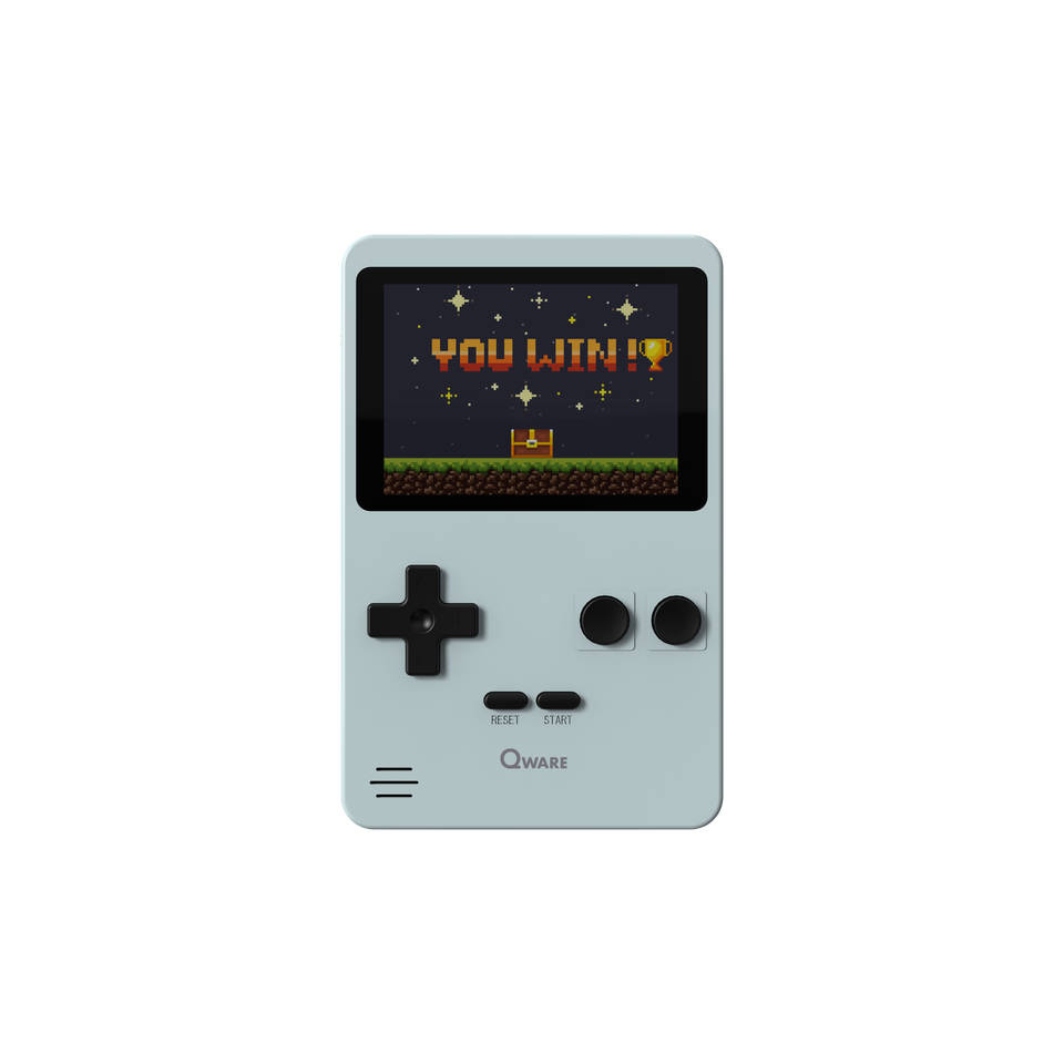 Qware Retro Gamer - wit