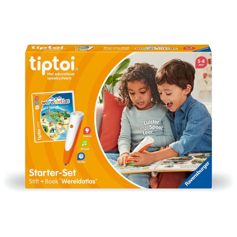 Ravensburger Tiptoi starterset Mijn grote wereldatlas