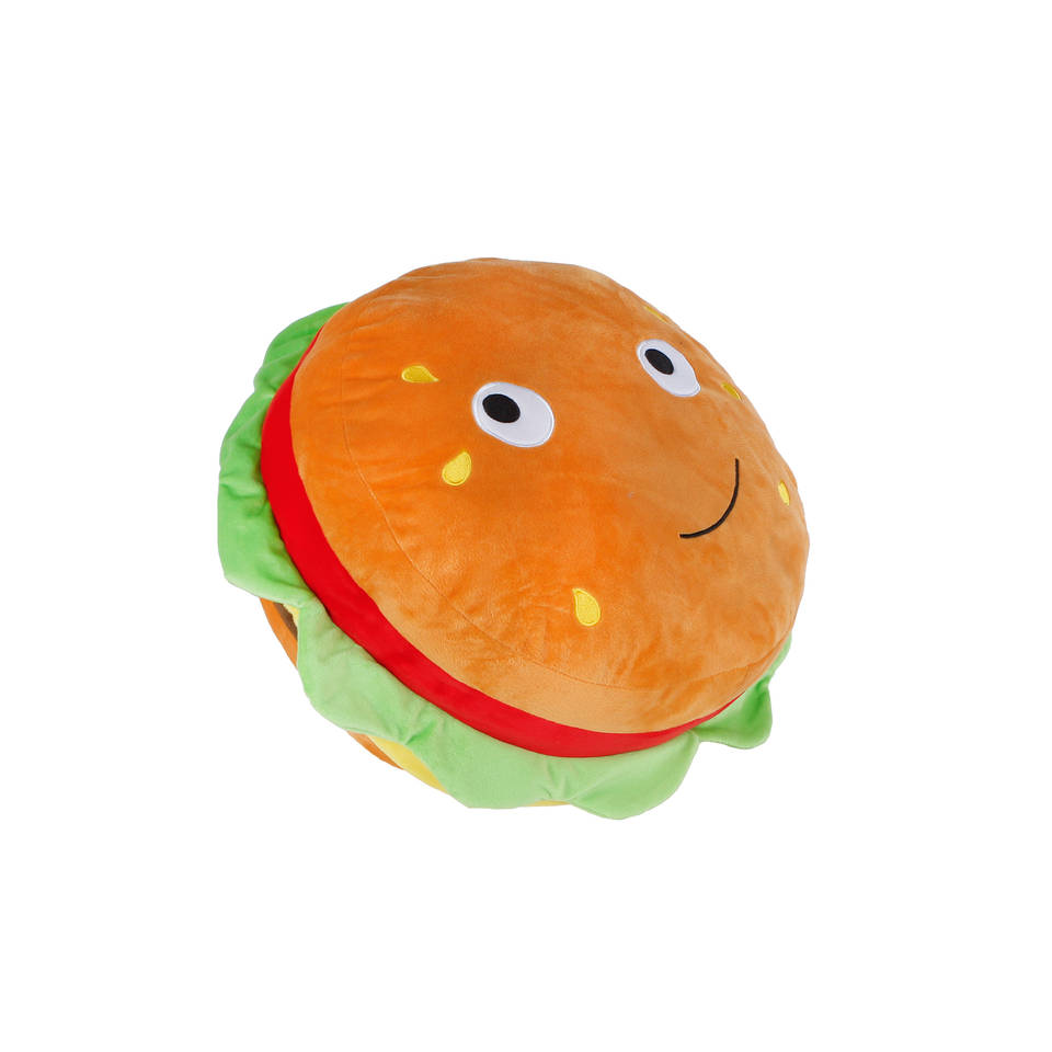 Take Me Home hamburger pluchen knuffel - 48 cm Main Image