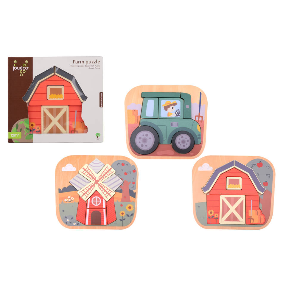 Jouéco Trenino Impilabile In Legno – Gioco Educativo Per Bambini Con Forme E Colori, 80007 - 2
