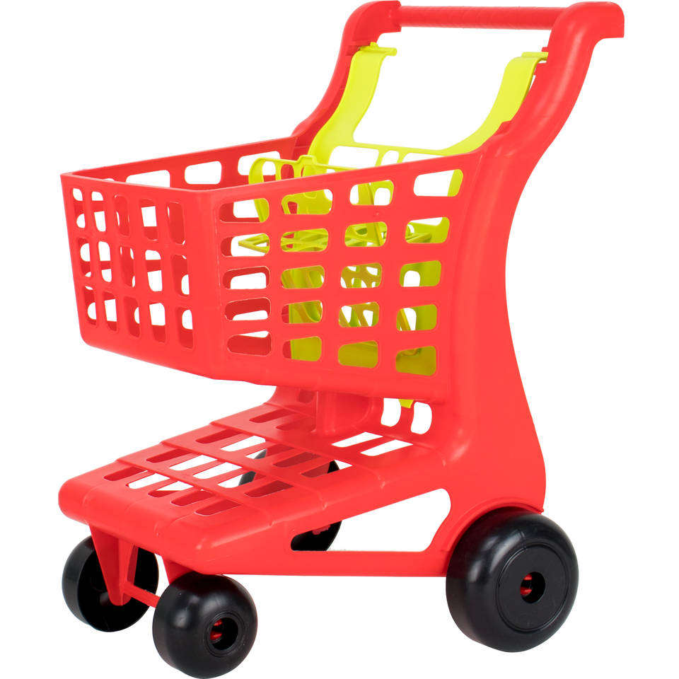 Winkelwagen met poppenzitje