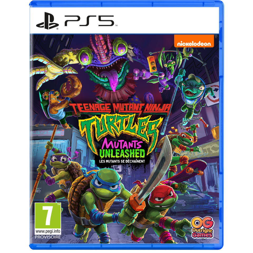 Teenage Mutant Ninja Turtles Mutants Unleashed PS5 Main Image