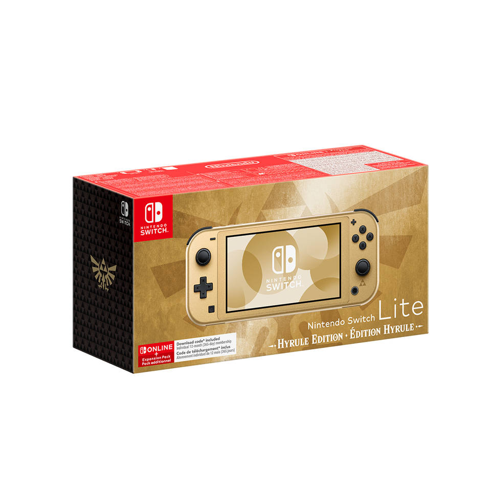 Nintendo Switch Lite - Hyrule Edition | Op voorraad | Voordelig