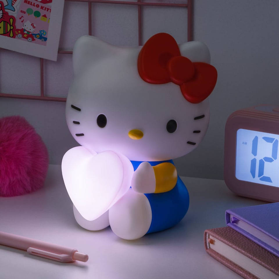 Hello Kitty lamp - 16 cm