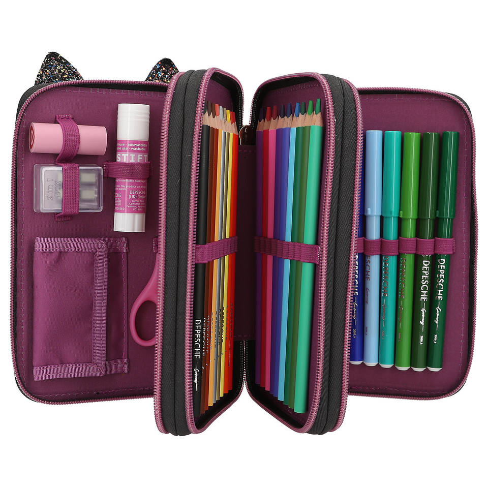 Gevulde 3-Vaks Etui Love Letters Of Friends Aanbieding bij Top 1 Toys
