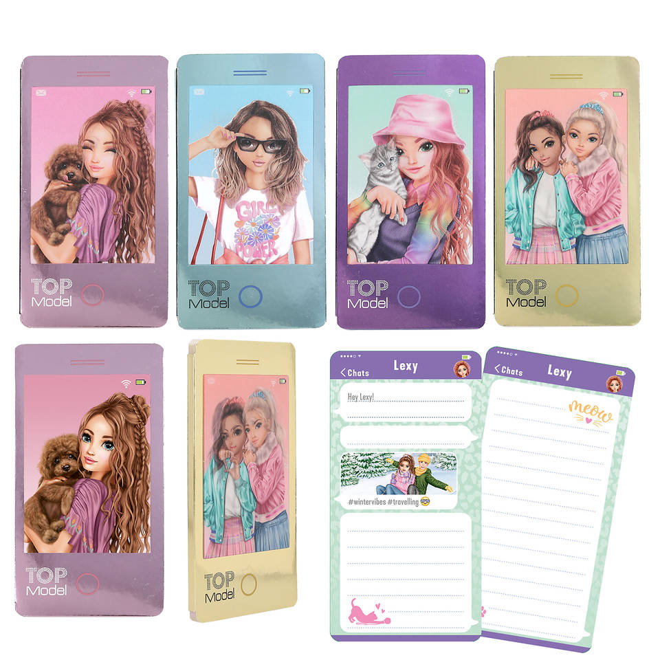TOPModel smartphone notitieboek
