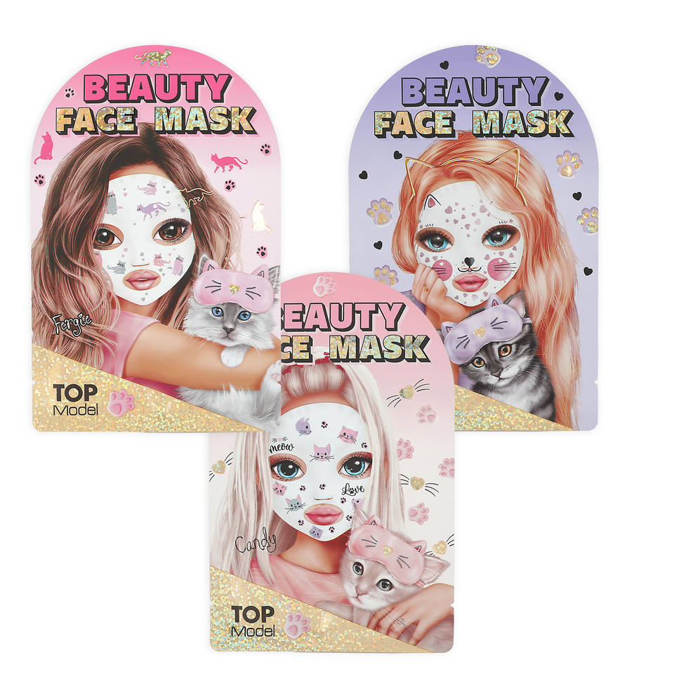 TOPModel Beauty and Me sheetmasker kat