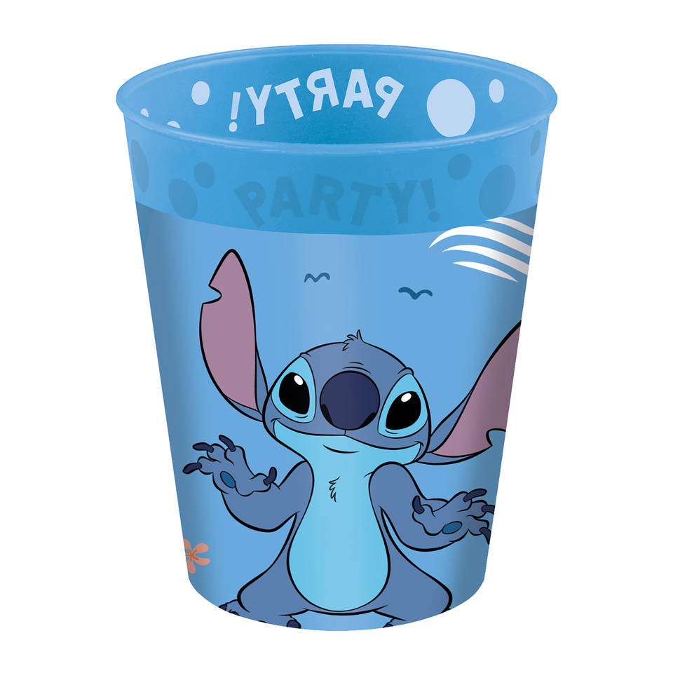 Stitch herbruikbare bekers set 4-delig