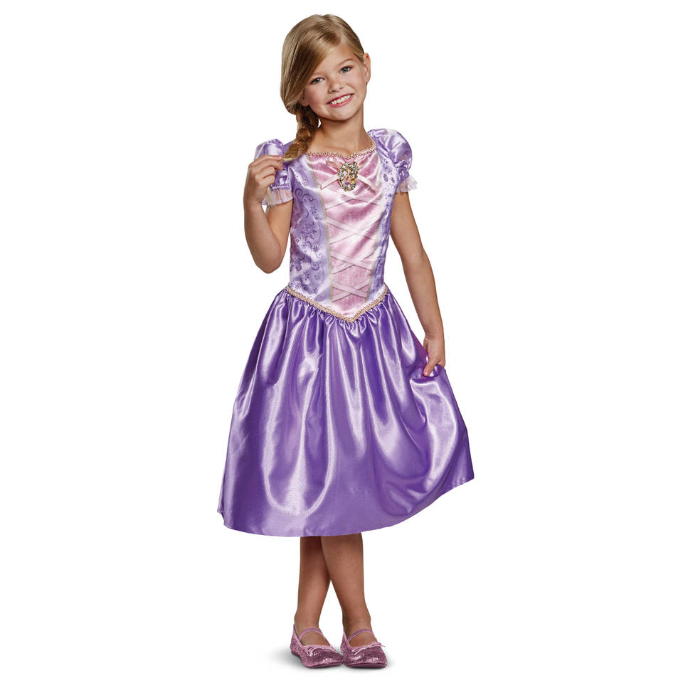 Disney Rapunzel verkleedjurk - 5/6 jaar