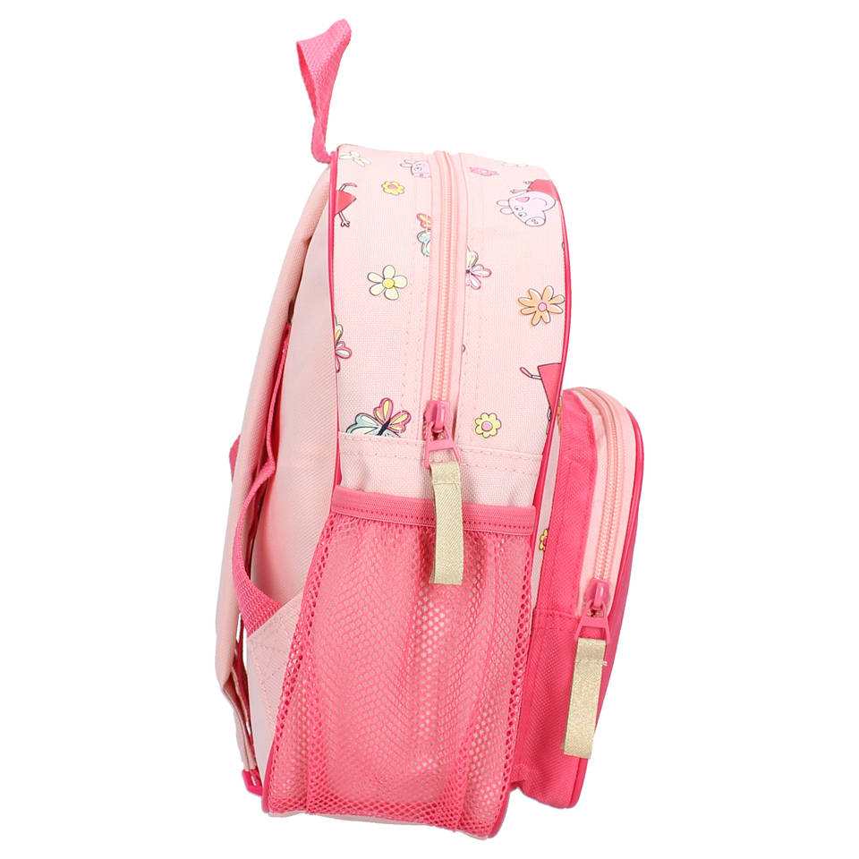 Sac à Dos Peppa Pig 29cm - Enfant - Compartiment Principal + Poches Latérales - Lavage Machine