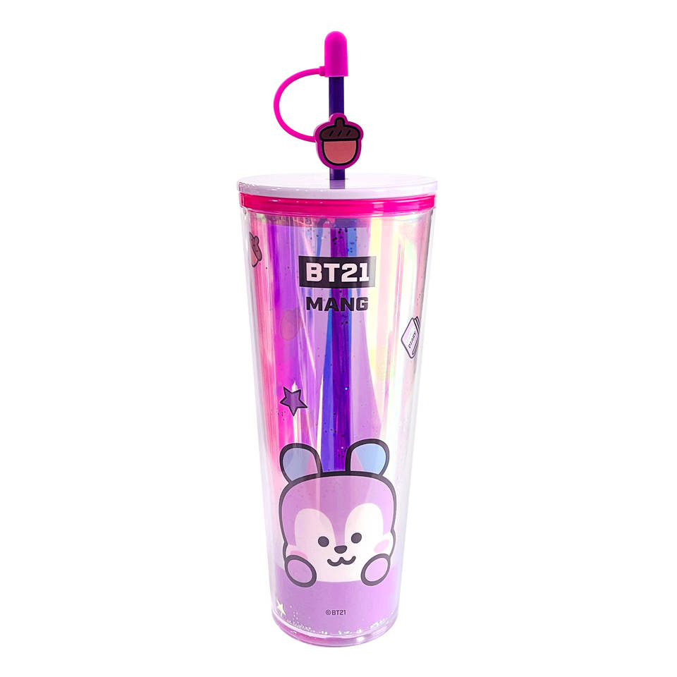 Mang beker met rietje - 800 ml Main Image