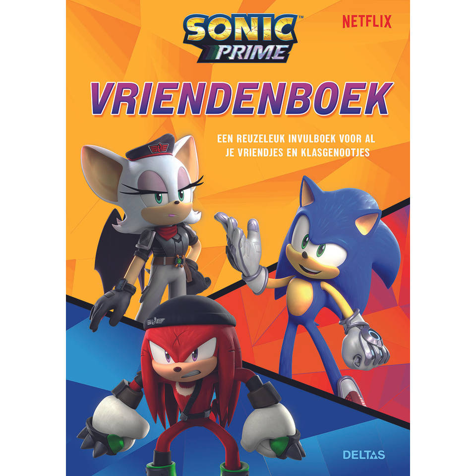 Sonic Prime vriendenboek