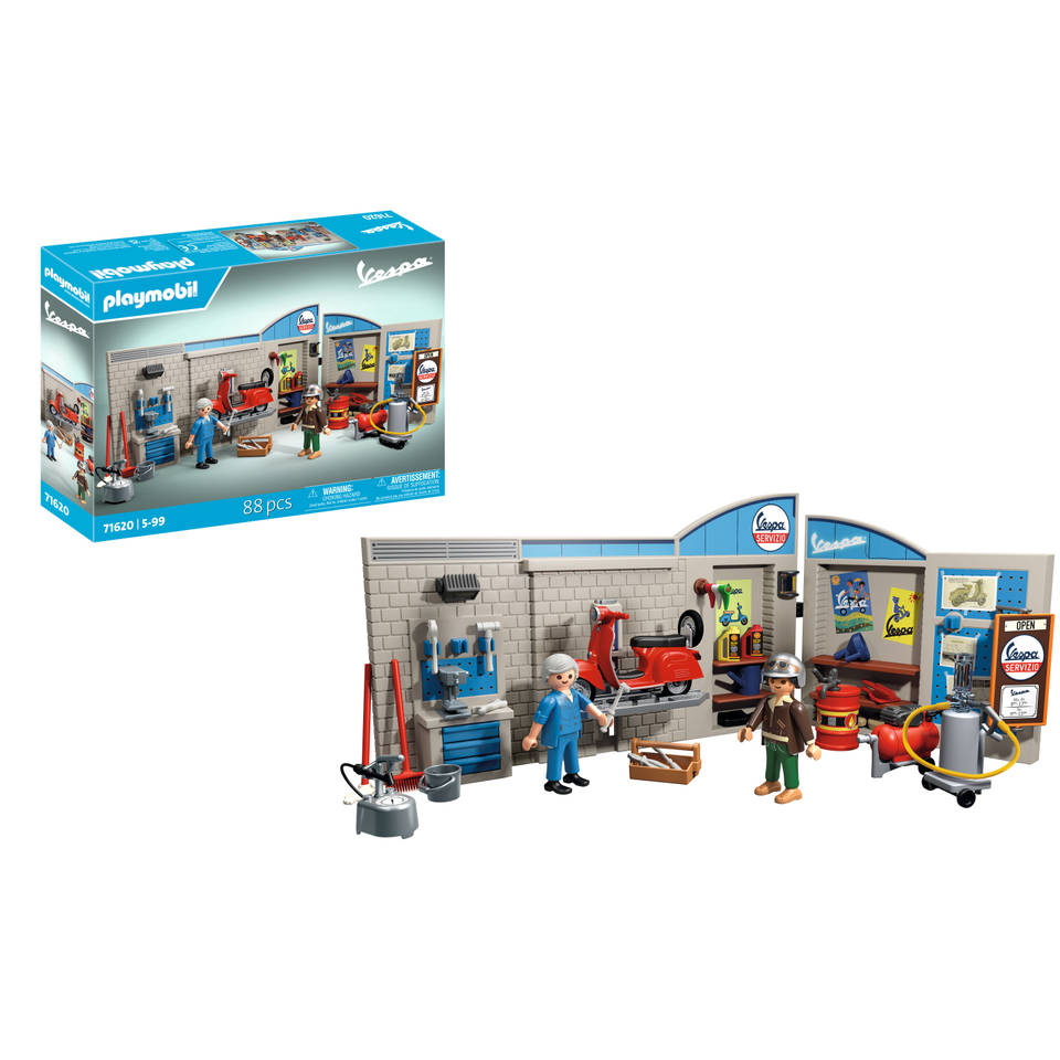 PLAYMOBIL 60s Vespa garage 71620 Main Image
