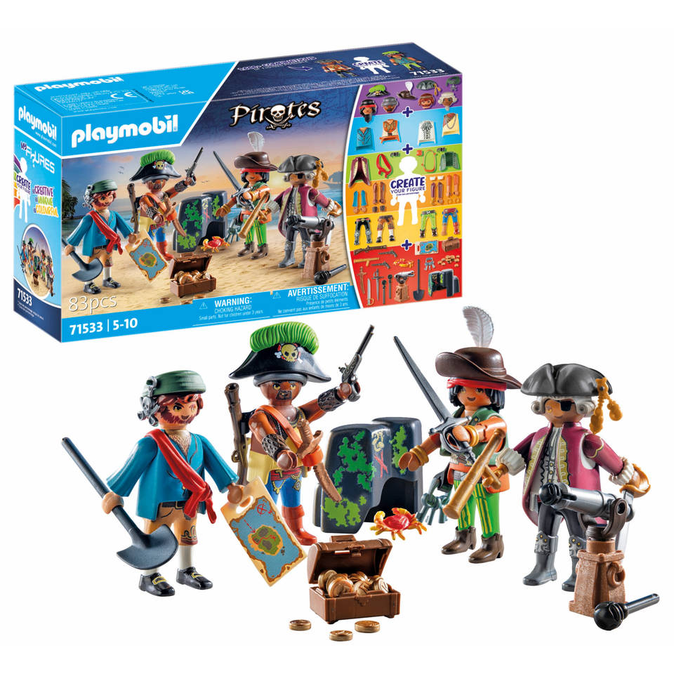 PLAYMOBIL Pirates My Figures piraten 71533 Main Image