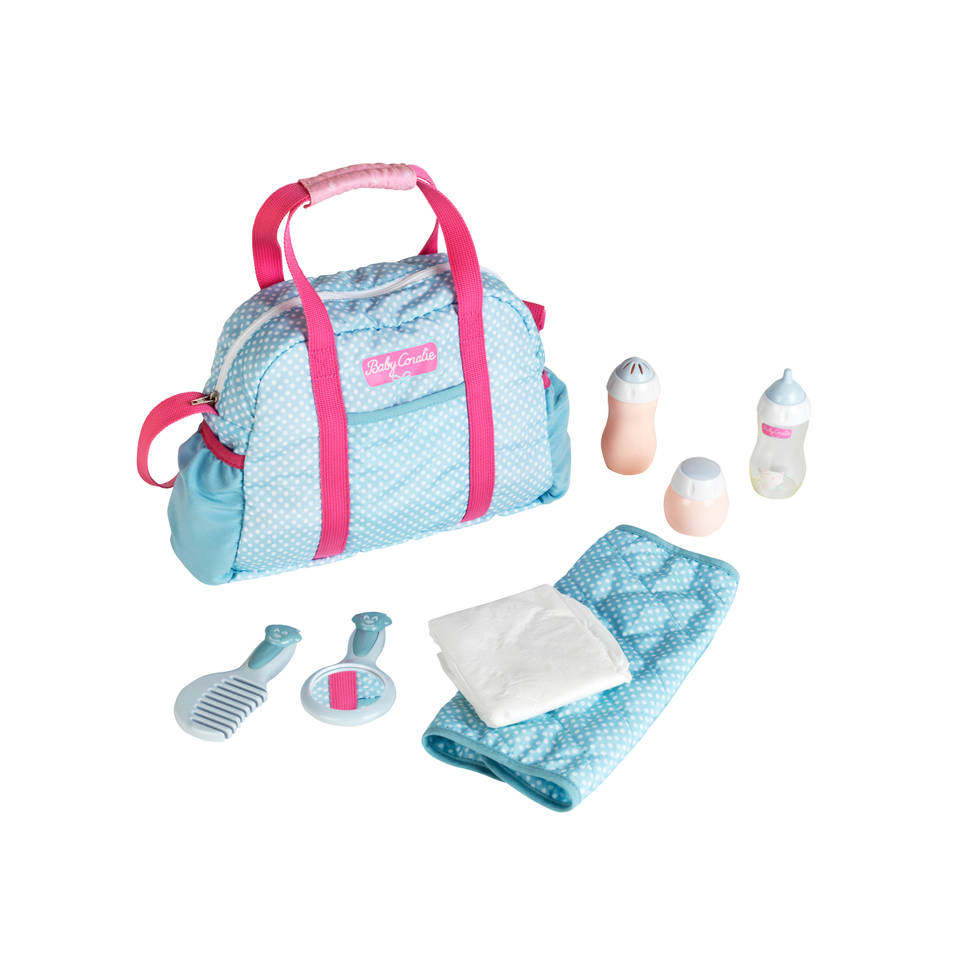 Theo Klein Baby Coralie luiertas met accessoires Main Image