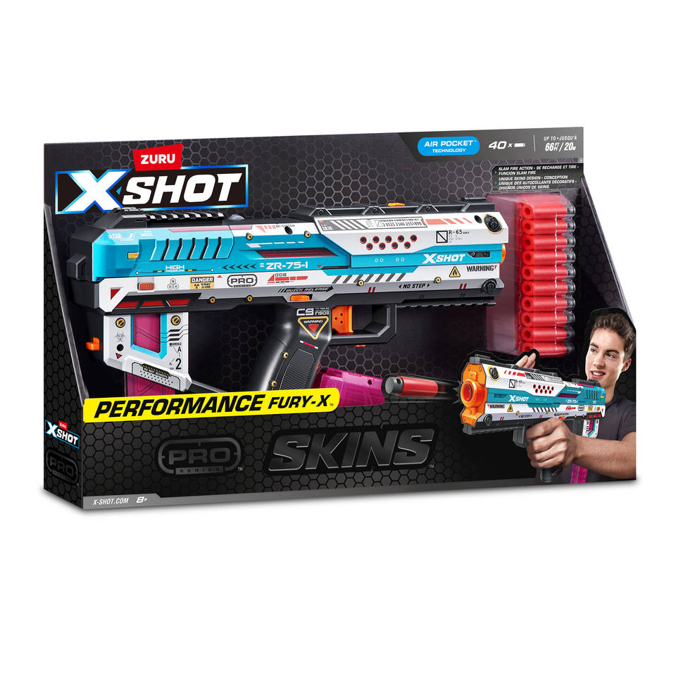XSHOT Skins Pro Series Fury-X blaster