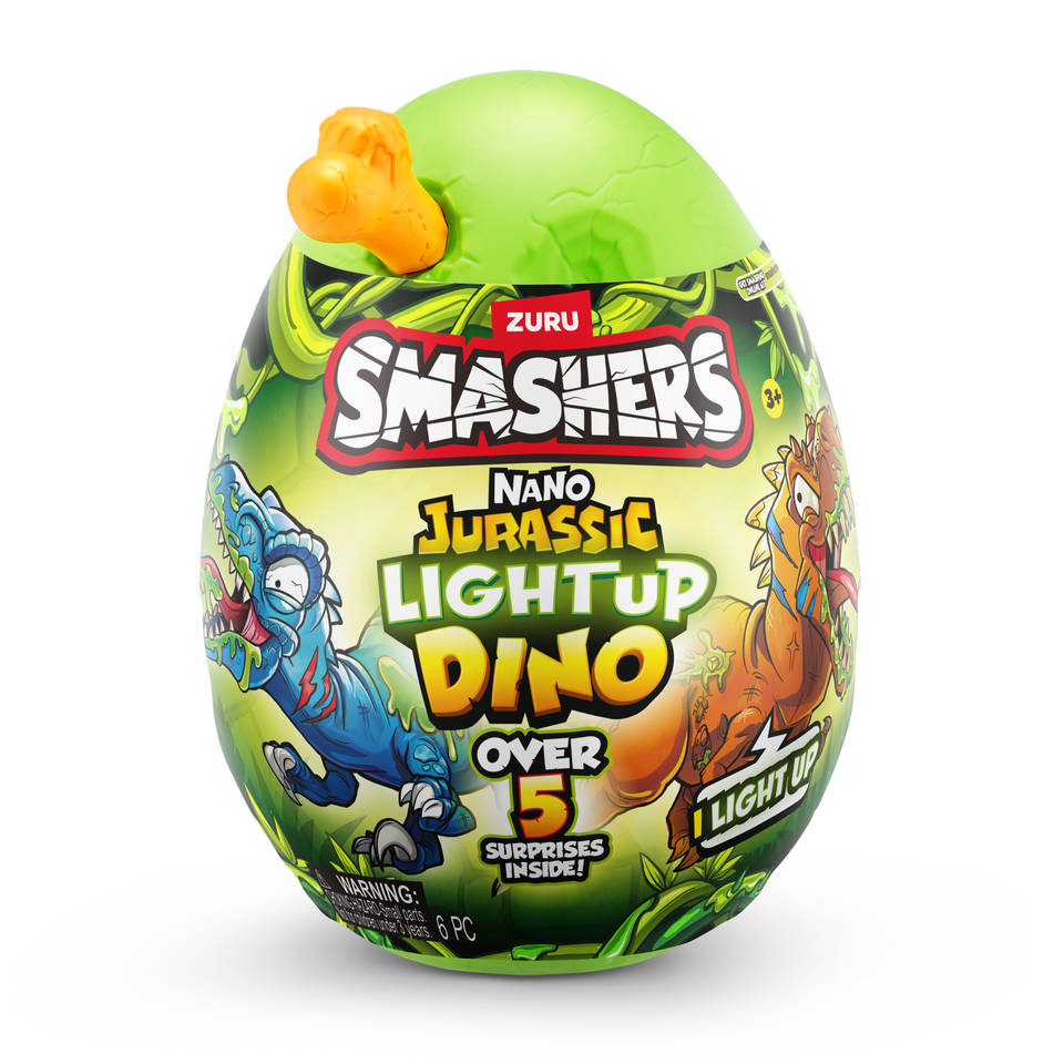 Smashers Nano Jurassic Light Up Dino verassingsei