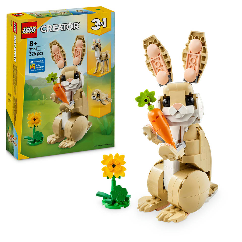 LEGO Creator 3-in-1 lief konijn 31162