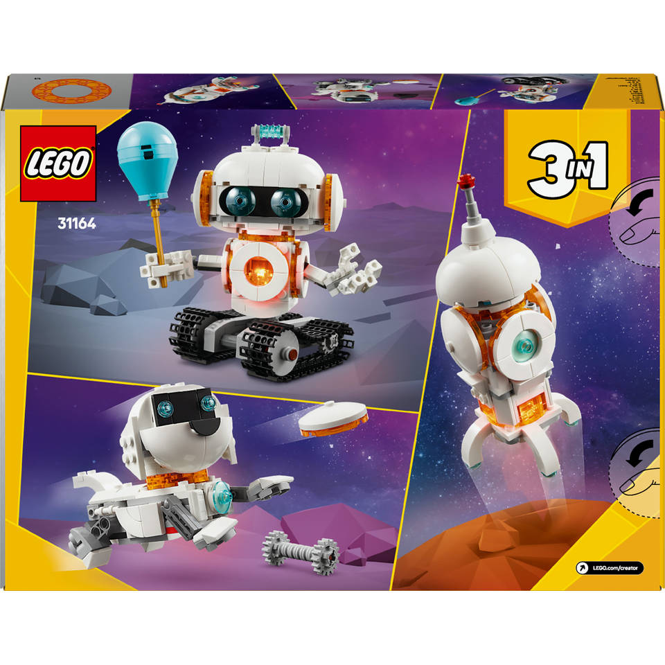 LEGO Creator 3-in-1 ruimterobot 31164