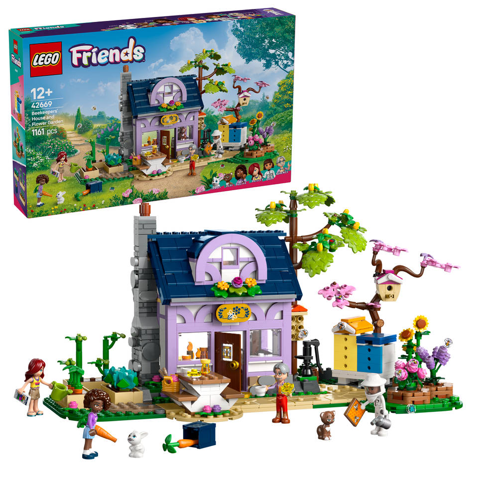 LEGO Friends imkershuis en bloementuin 42669