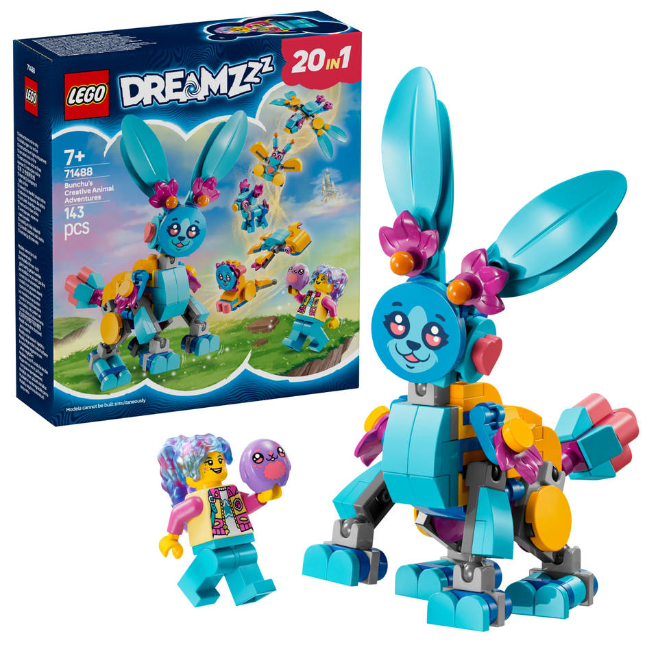 LEGO DreamZzz Bunchu's creatieve dierenavonturen 71488