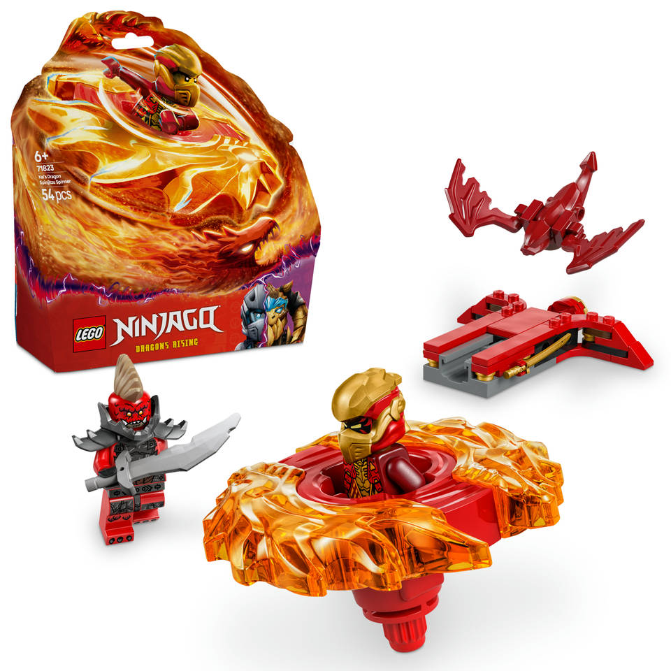 LEGO NINJAGO Kai's Spinjitzu drakenspinner 71823