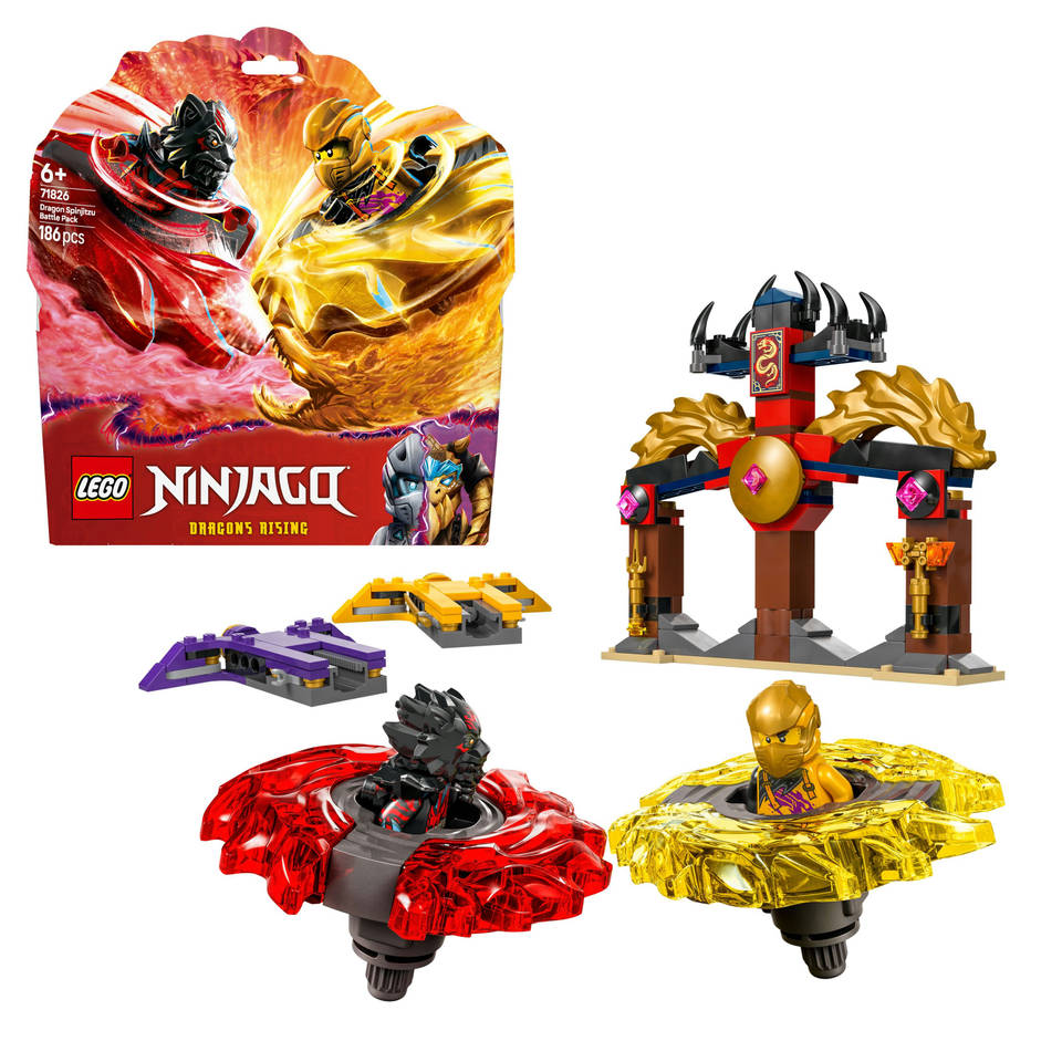 LEGO NINJAGO Spinjitzu drakenstrijd 71826