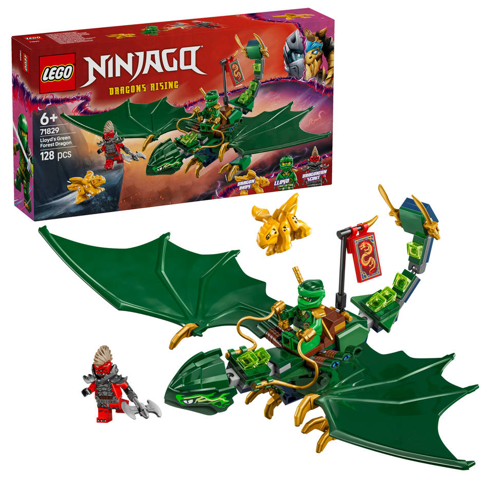 LEGO NINJAGO Lloyds groene bosdraak 71829