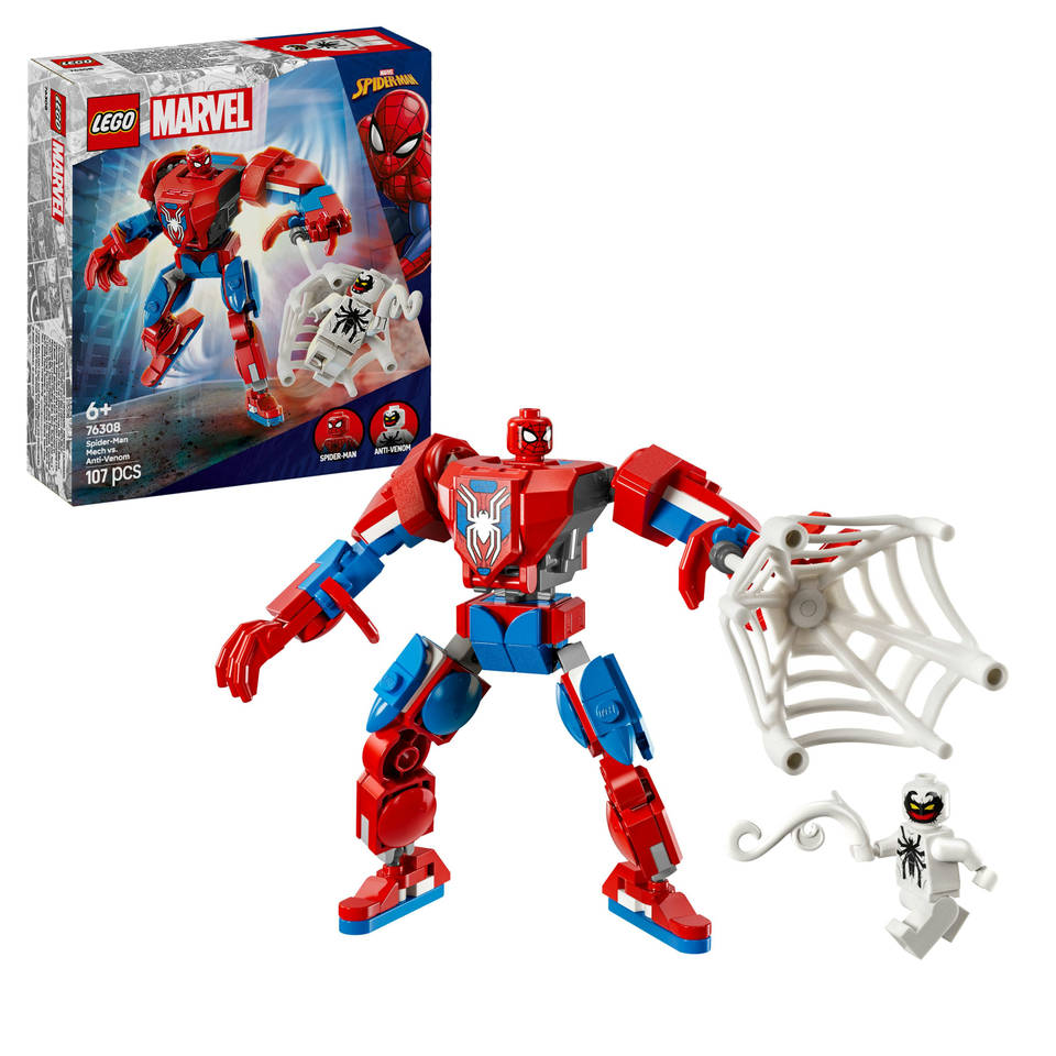 LEGO Marvel Spider-Man mecha vs. Anti-Venom 76308