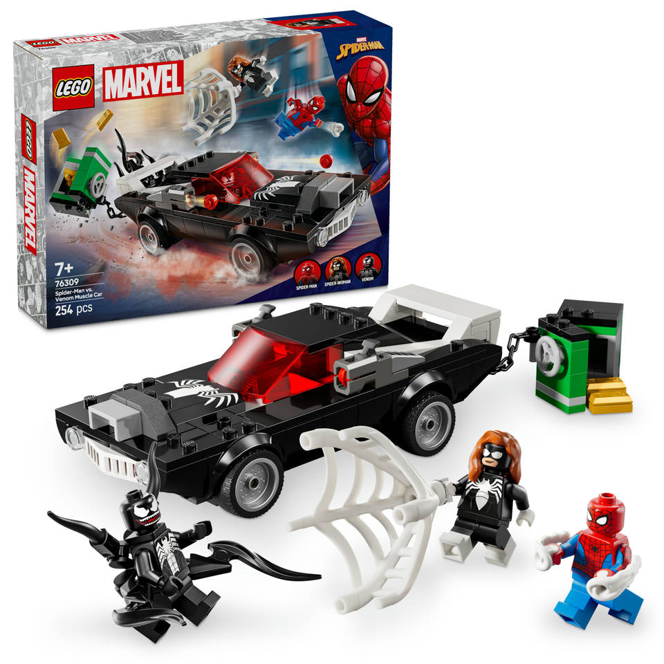 LEGO Marvel Spider-Man vs. Venoms klassieke auto 76309